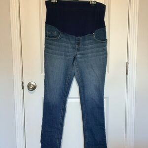 Great Expectations Dark Blue Maternity Jeggings